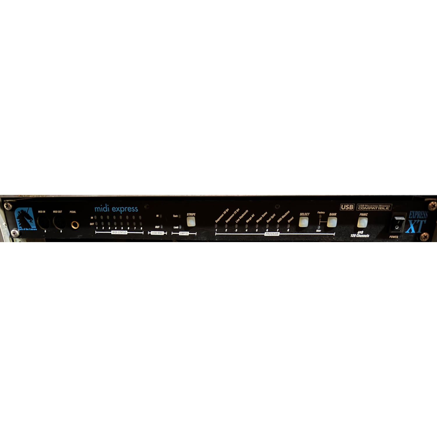 (image for) MOTU MIDI Express XT USB Mac PC MIDI Interface -USED